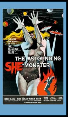 The Astounding She-Monster (Sinister Cinema)