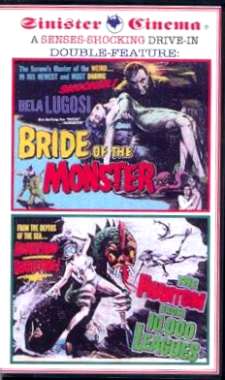 Bride of the Monster / Phantom from 10,000 Leagues